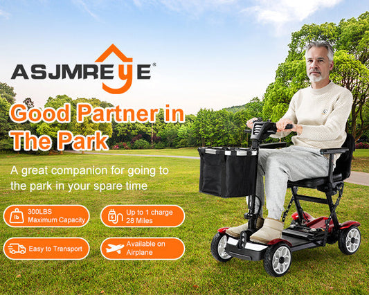 Freedom on the Go: Discover the Benefits of a Foldable & Lightweight Mobility Scooter