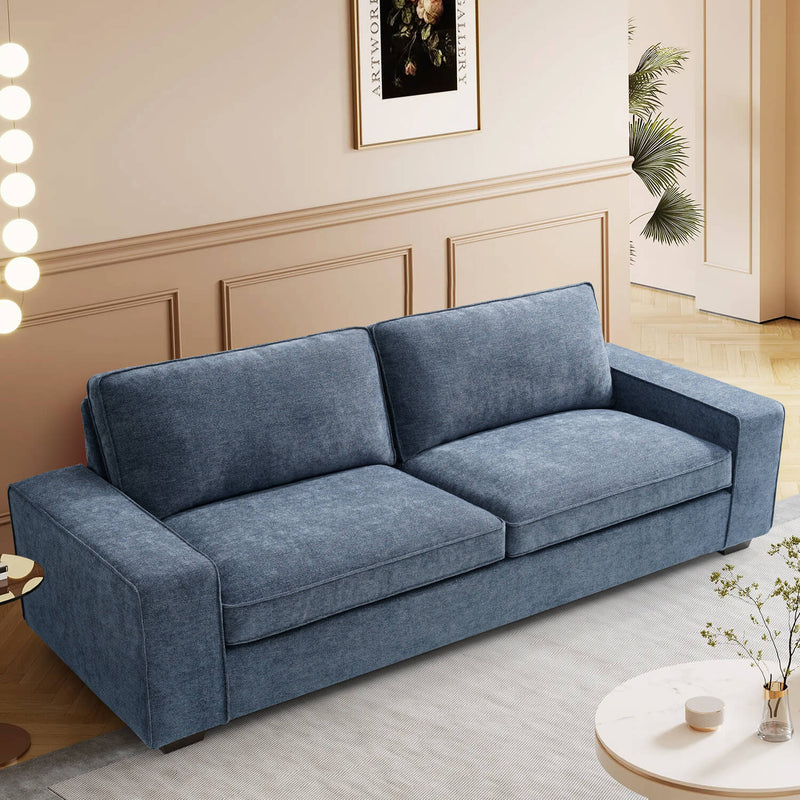 Modern Sofas Couches for Living Room Blue