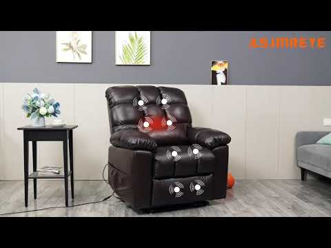 Video demonstration of the zero gravity lift recliner.