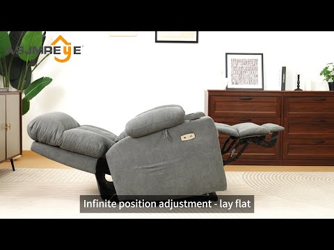 Video demonstration of the electric lift recliner.